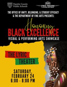 HONORING BLACK EXCELLENCE (8.5 x 11 in)