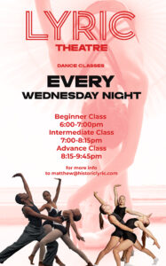 postyerdance classes at the lyric copy