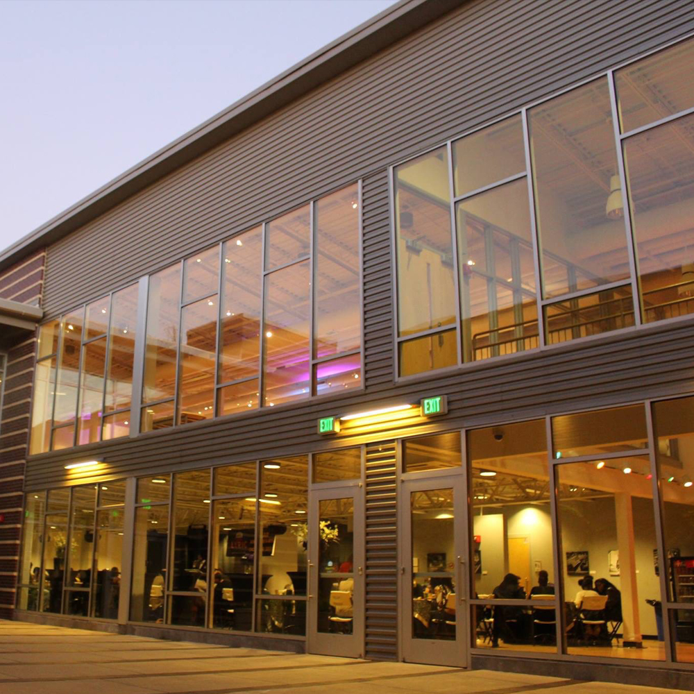 Historic Lyric courtyard