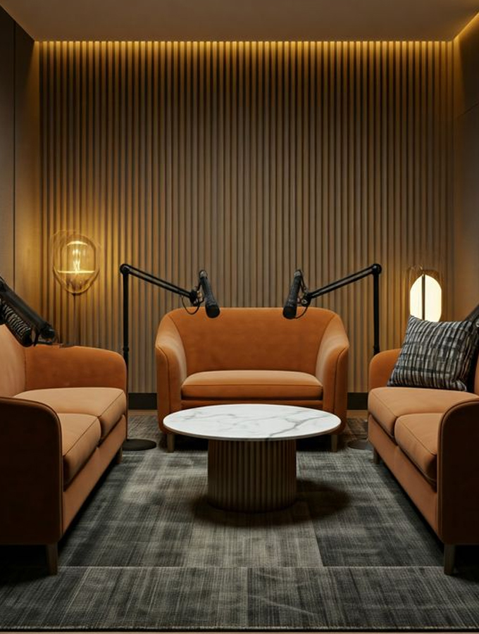 Podcast studio